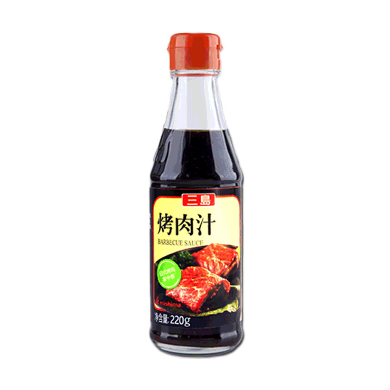 三岛 黑椒汁240g/瓶 牛排酱家用黑胡椒板烧汁意大利面酱烤肉酱