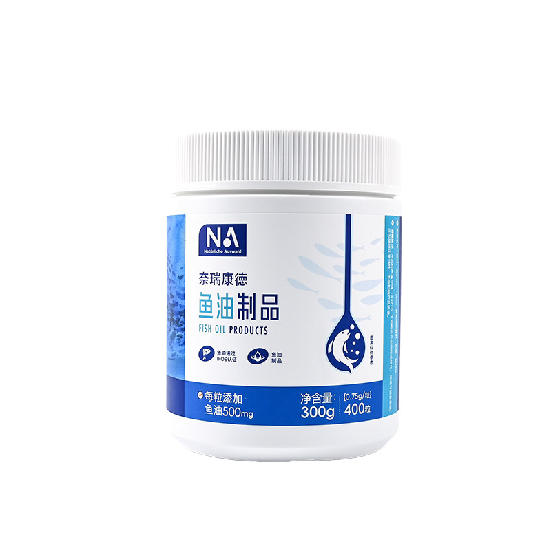 NA深海鱼油400粒鱼油omega3中老年成人血管眼脑iFOS认证EPA/DHA