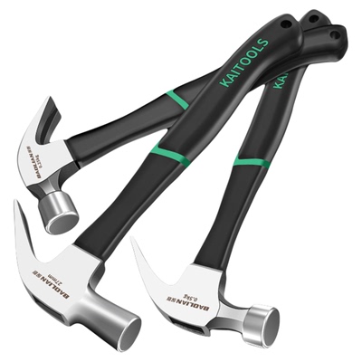 保联羊角锤铁锤家用木工专用多功能拔钉工具锤头小锤子钳工圆头