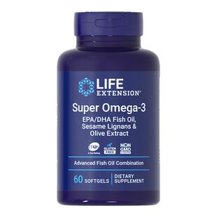 沿寿LIFE深海鱼油4倍高浓缩野生欧米伽3omega-3软胶囊官方旗舰店