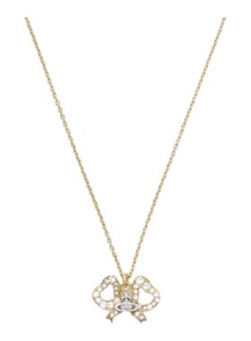 Vivienne Westwood西太后 26春夏新品 女士蝴蝶结闪钻项链300217