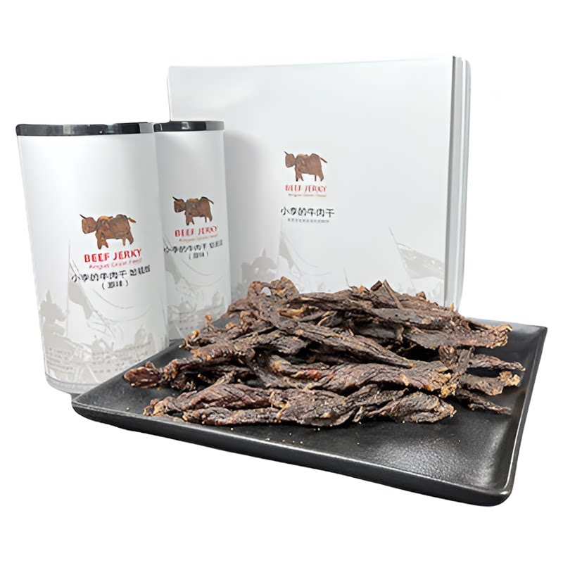 IMOC小李的始祖安格斯谷饲牛肉干（礼盒）礼品送礼风干牛肉