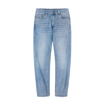 骆驼男装春季男款牛仔长裤