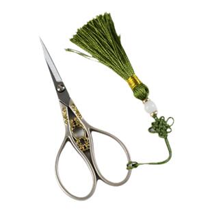 泡袋茶叶专用剪刀复古中式小型茶剪刀茶道茶艺小剪刀日式茶具配件