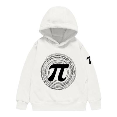 圆周率数学创意学霸校园连帽卫衣