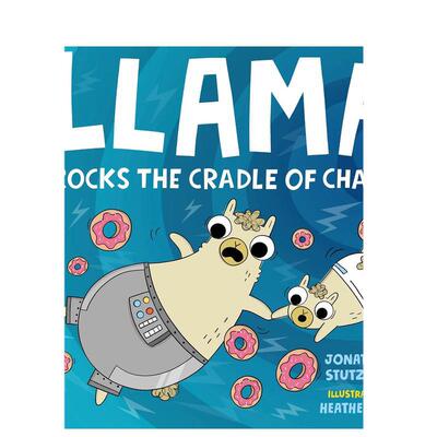 【预售】羊驼之书（第三卷）：羊驼摇动混沌的摇篮英文儿童绘本IP系列进口原版外版书精装3-6周岁A Llama Book (Volume 3): Llam