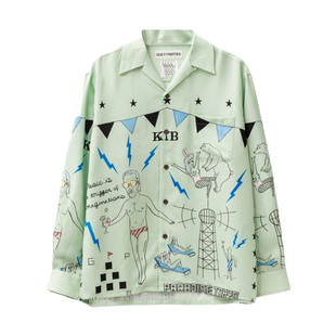 Wacko Maria Hawaiian Shirt (Type-1) 长袖衬衫男HBX