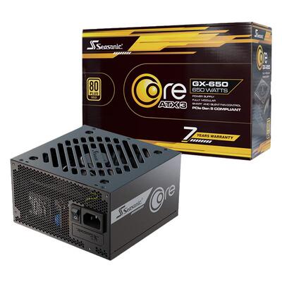 海韵电源COREGX650W金牌全模组