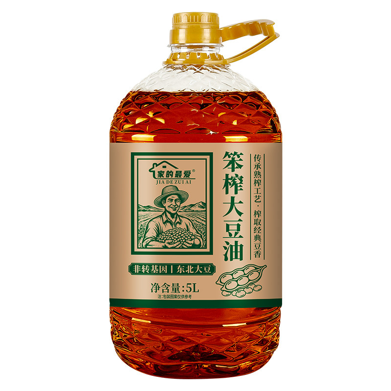 笨榨大豆油5L非转基因