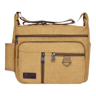 帆布小号单肩包生意包电子工具包网络工具包小型多功能工具包包邮