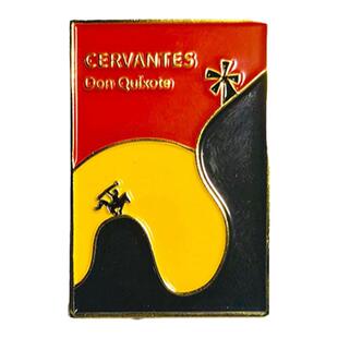 联邦走马文学徽章加缪海明威创意文艺金属胸针学生毕业文创礼物