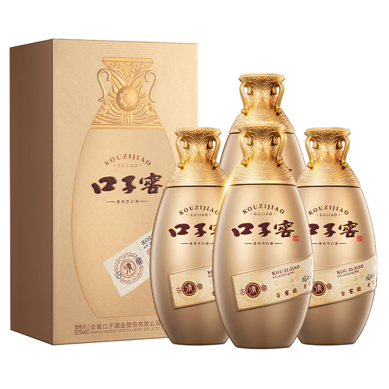 口子窖古窖清兼香型50°500ml*4