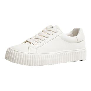 环球女鞋小白鞋女款2026春季新款超火百搭配裙子饼干鞋子运动板鞋