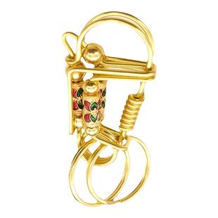 创意黄铜钥匙扣手工小鸟汽车钥匙链圈个性车钥匙挂件男士高档挂饰