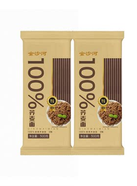 金沙河低脂纯荞麦面条杂粮挂面