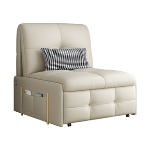 电动折叠沙发床两用2025年新款现代单人客厅高端多功能两用伸缩床