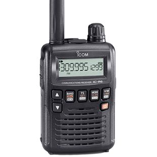 艾可慕IC-R6接收机 手持接收电台宽频段AM/FM接收电台0.1-1309MHz