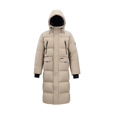 君羽羽绒服男女过膝长款2025冬季