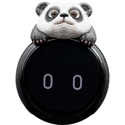 适用蔚来nomi帽子熊猫汽车摆件