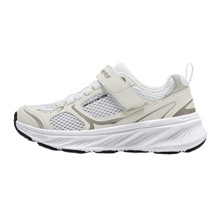 SKECHERS斯凯奇26夏季女童轻便透气魔术贴休闲运动鞋 319103L/WSL