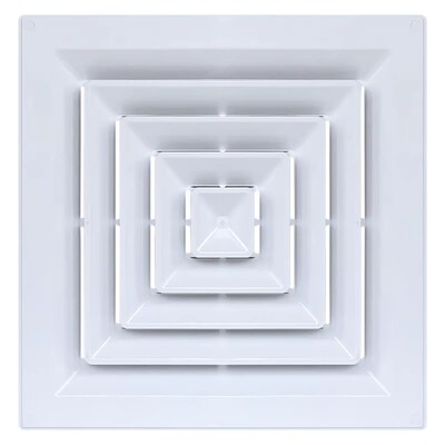 来净德ABS方形散流器特白色