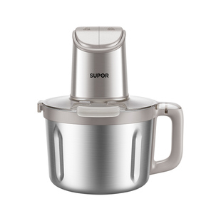 苏泊尔绞肉机家用4L大容量自动辅食多功能电动碎肉碎菜小型料理机