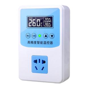 温度控制器开关插座数显智能全自动恒温控温电子水温鱼缸锅炉暖气