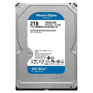 WD/西部数据 WD20EZBX蓝盘  7200转 256MB SATA3 2TB硬盘WD20EARZ