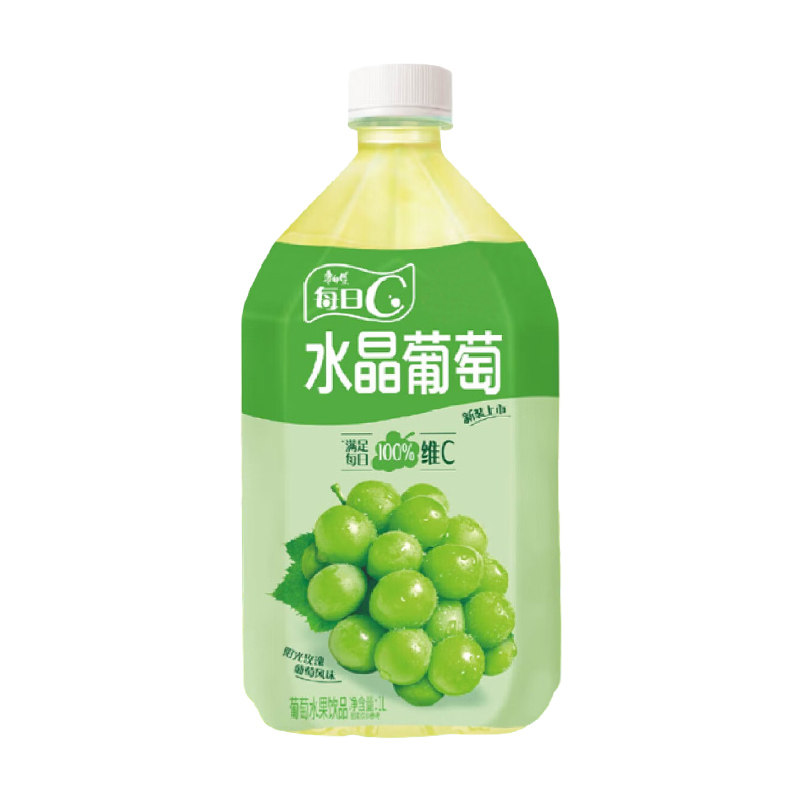 康师傅大瓶1L*12瓶饮料整箱冰糖雪梨水晶葡萄金桔柠檬蜂蜜柚子味
