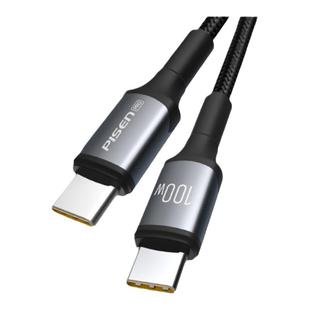 品胜双头typec数据线PD100W超级快充适用苹果iPhone17promax华为Pura70小米手机ipad平板电脑加长ctoc充电线