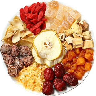 老北京小吊梨汤100包银耳煲汤材料鲜芦根红枣枸杞雪梨干甜汤养生