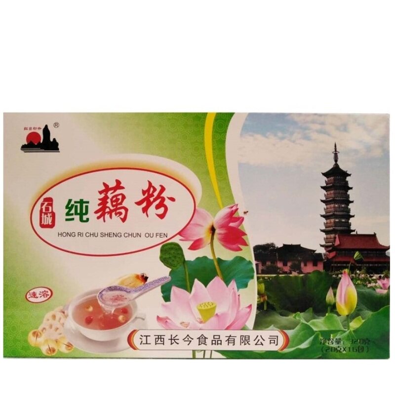 莲藕粉石城中老年早餐红枣莲子