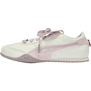 puma彪马女子BELLA粉白色T头薄底鞋运动休闲鞋40666501