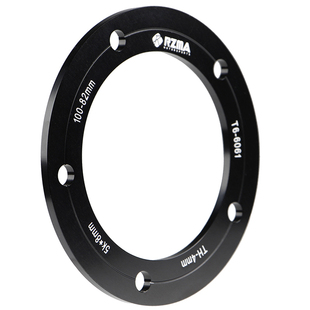 电摩245刹车盘增高垫片调居中82内径铝合金瑞祖玛高精密五孔法兰