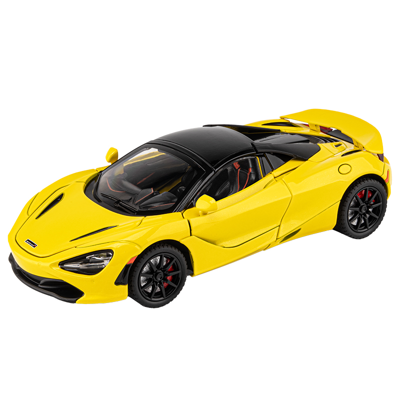 迈凯伦720s合金跑车模型玩具车
