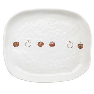 秋野家景德镇手绘釉下彩陶瓷水果餐具套装日式米饭碗文艺小清新