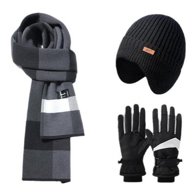 回力帽子围脖手套男女款防寒保暖