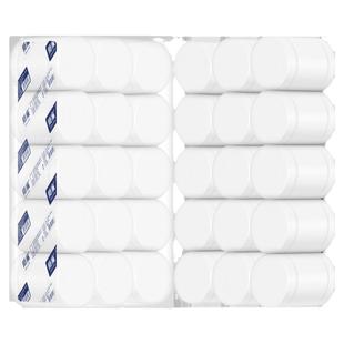 纸巾短卷纸实心卷纸筒无芯大粗卷卫生纸家用约10斤大包批整箱实惠