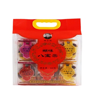 杨永胜糊味八宝茶840g袋装12小袋独立包装桂圆红枣枸杞茶金丝黄菊