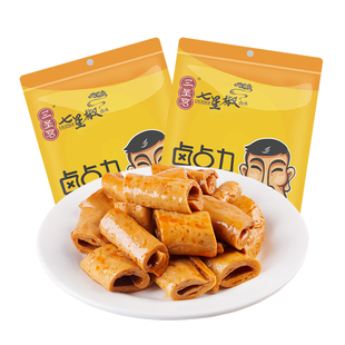 达州三圣宫七星椒卤豆笋豆筋豆皮四川特产香辣卤豆腐干腐竹豆笋