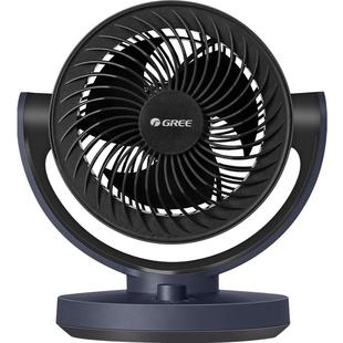 格力电风扇小型台式桌面风扇涡轮对流空气循环扇可拆洗旋钮款