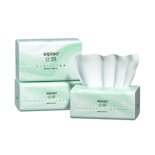 【拍2包发3包】丝飘300张大包抽纸 家用5层加厚餐巾纸卫生纸2元