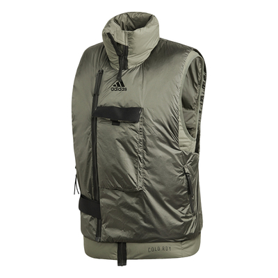 Adidas/阿迪达斯正品秋季新款男子户外运动休闲马甲FT2418