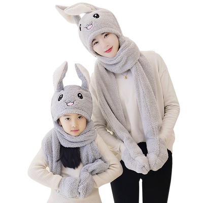 【大人小孩一个价】加绒保暖三件套