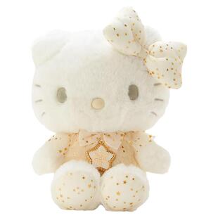 日本三丽鸥hellokitty正版冬日凯蒂猫哈喽kt猫公仔玩偶毛绒玩具