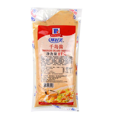 味好美千岛酱1kg水果海鲜沙拉汁