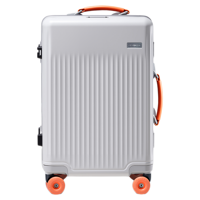 MYBOX橙色配件运动款行李箱20寸可登机拉杆箱28大容量出差旅行箱