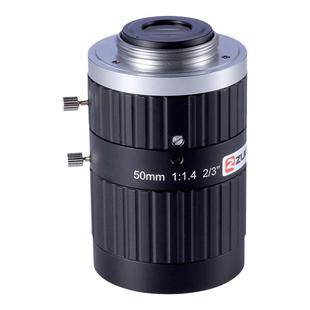 工业相机镜头6mm8mm12mm50mm焦距500万F1.4大光圈镜头C口低畸变FA