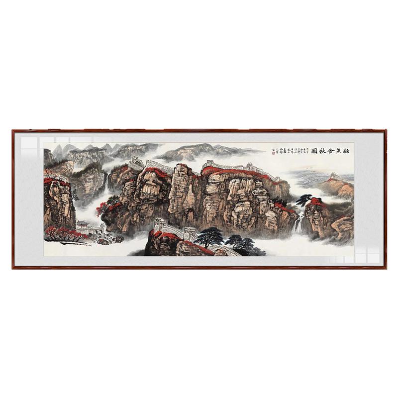 大师级国画山水名家纯手绘保真迹