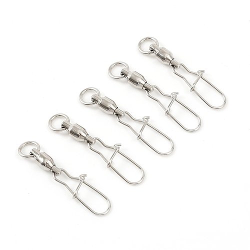 大物转环连接器100装钓鱼轴承垂钓别针轴承转枚转八字环环环